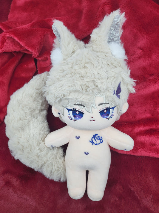 OC - Floral Fox Blue Gift 20cm Doll