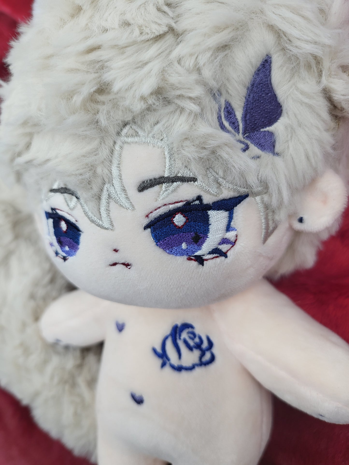 OC - Floral Fox Blue Gift 20cm Doll