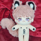 OC - Pink Black Fluffy Kitty 20cm Doll