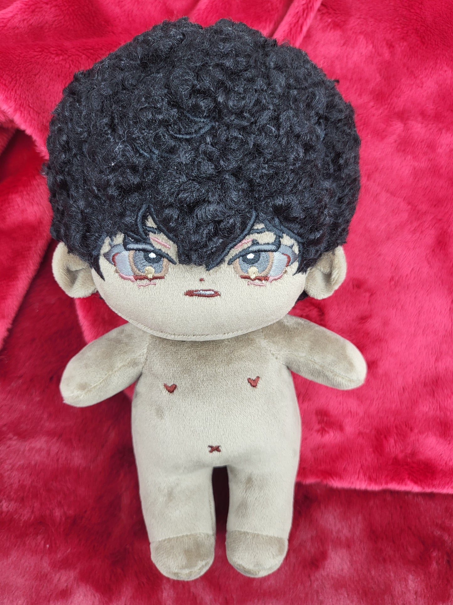 OC - Tanned Curly Hair Kabuto 20cm Doll