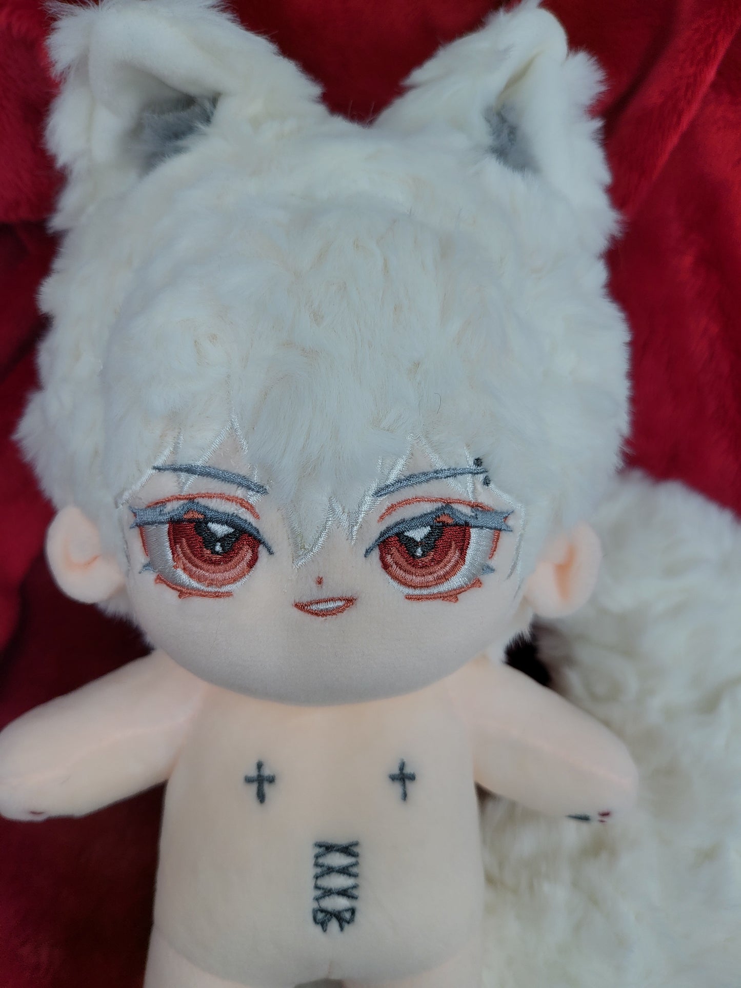 OC - Handsome Twins Wolf 20cm Doll