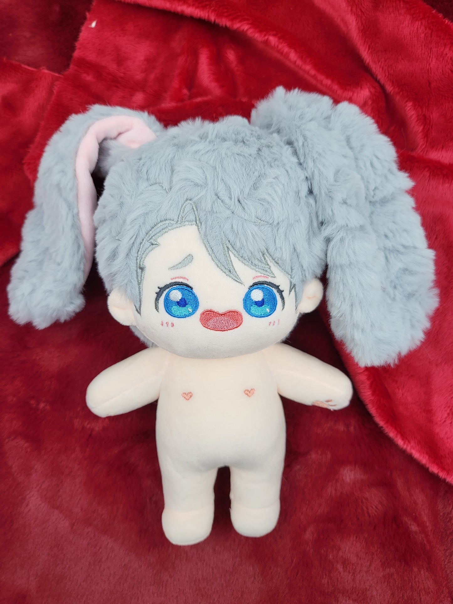 YOI - Victuuri Victor Yuuri Fluffy Bunny 20cm Doll Couple Set