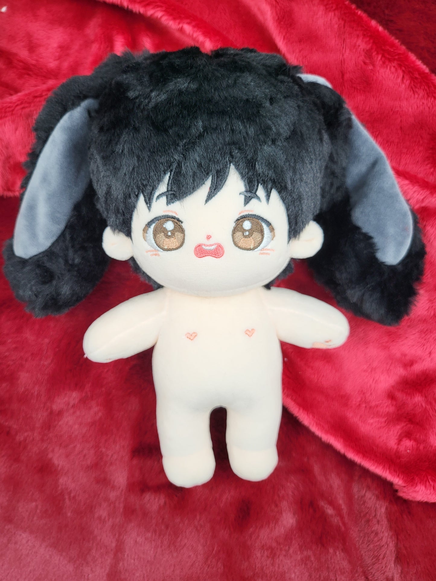 YOI - Victuuri Victor Yuuri Fluffy Bunny 20cm Doll Couple Set