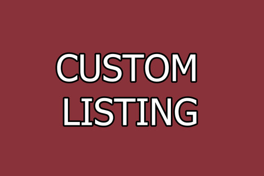 Custom Listing for Jin