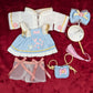 Blue Hanfu Style Lolita Outfit