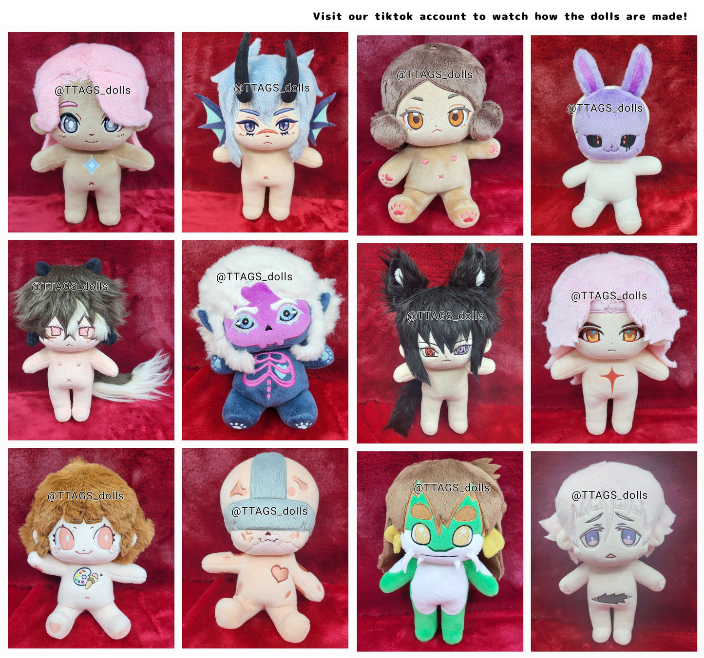 Custom Doll Plush Production Commission