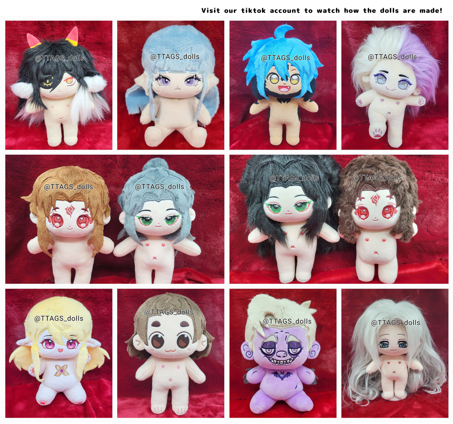 Custom Doll Plush Production Commission