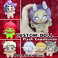 Custom 10cm Doll Plush Commission