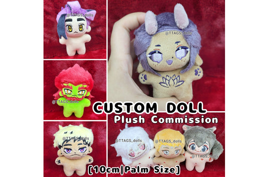 Custom 10cm Doll Plush Commission