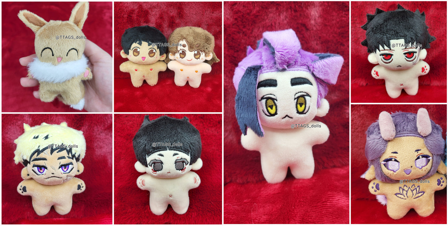 Custom 10cm Doll Plush Commission