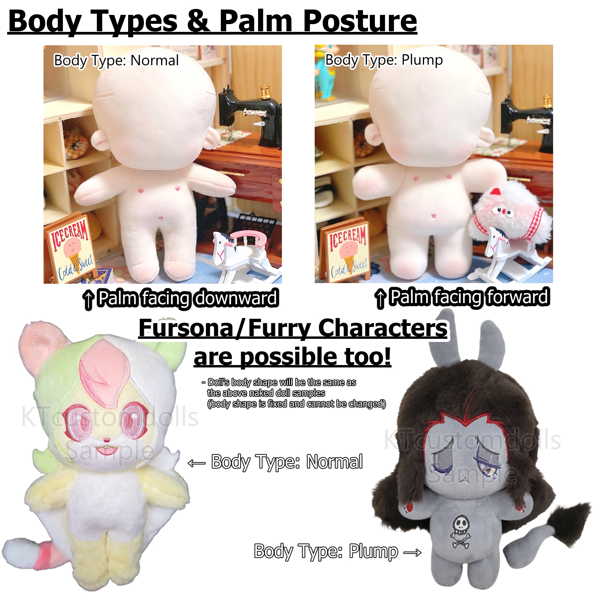 Custom plush hot sale doll