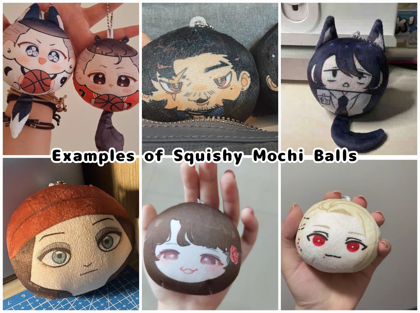 Squishy Mochi Ball Plush Commission