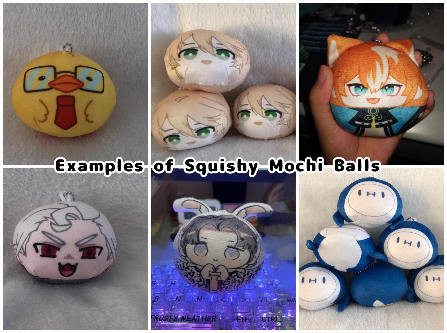 Squishy Mochi Ball Plush Commission