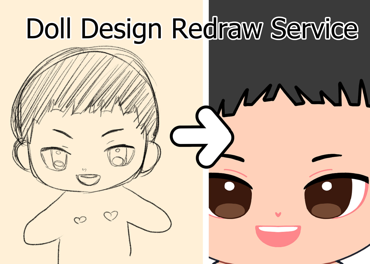 Doll Design Redraw Service