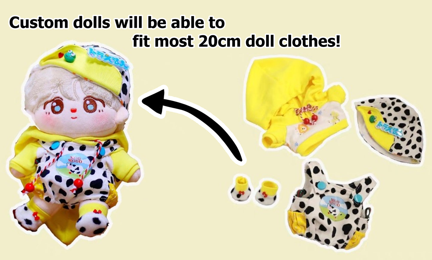 Custom Doll Plush Production Commission